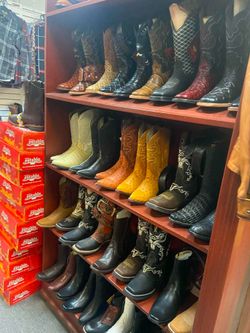 Botas Vaqueras de piel para hombre