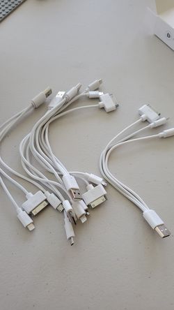Usb wires 3 in 1 (apple and android and ipad)