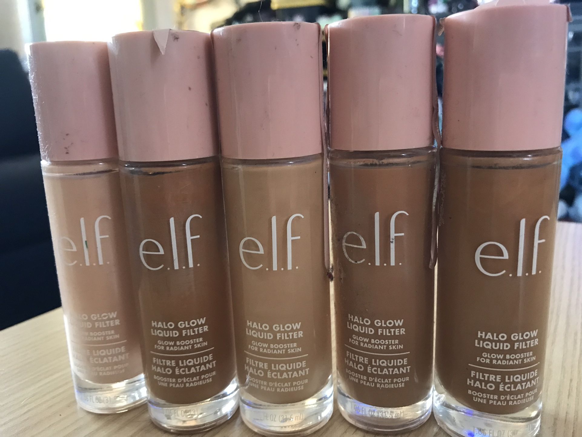 New Elf Halo Glow Foundations