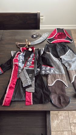 Kids pirate costume ($10)