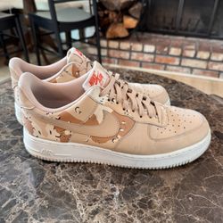 Reflective Camo Nike Air Force 1 shoes - Mens Size 10