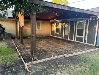 Concrete base