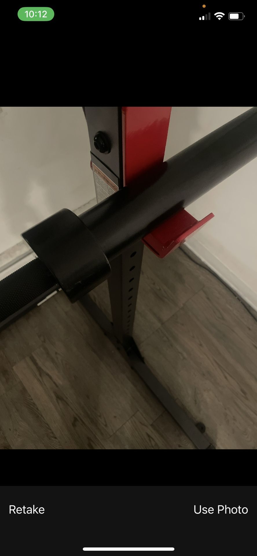 Bench Press Squat Barbell Cap