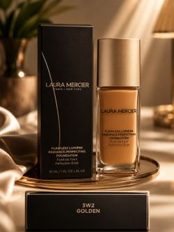 Laura Mercier Flawless Lumière Radiance-Perfecting Foundation (30 mL) in shade 3W2 Golden