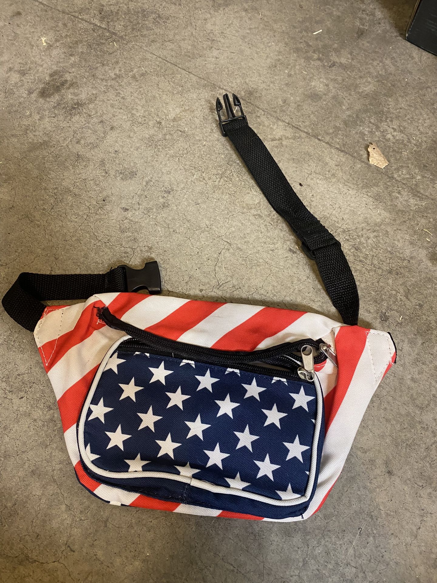American Flag Fanny Pack