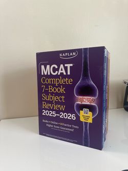 Kaplan MCAT 7-book set