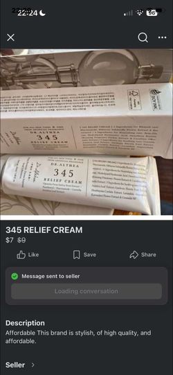 345 RELIEF CREAM