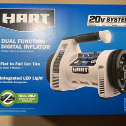 HART Dual Function Digital Air Inflator 20V (Tool Only)
