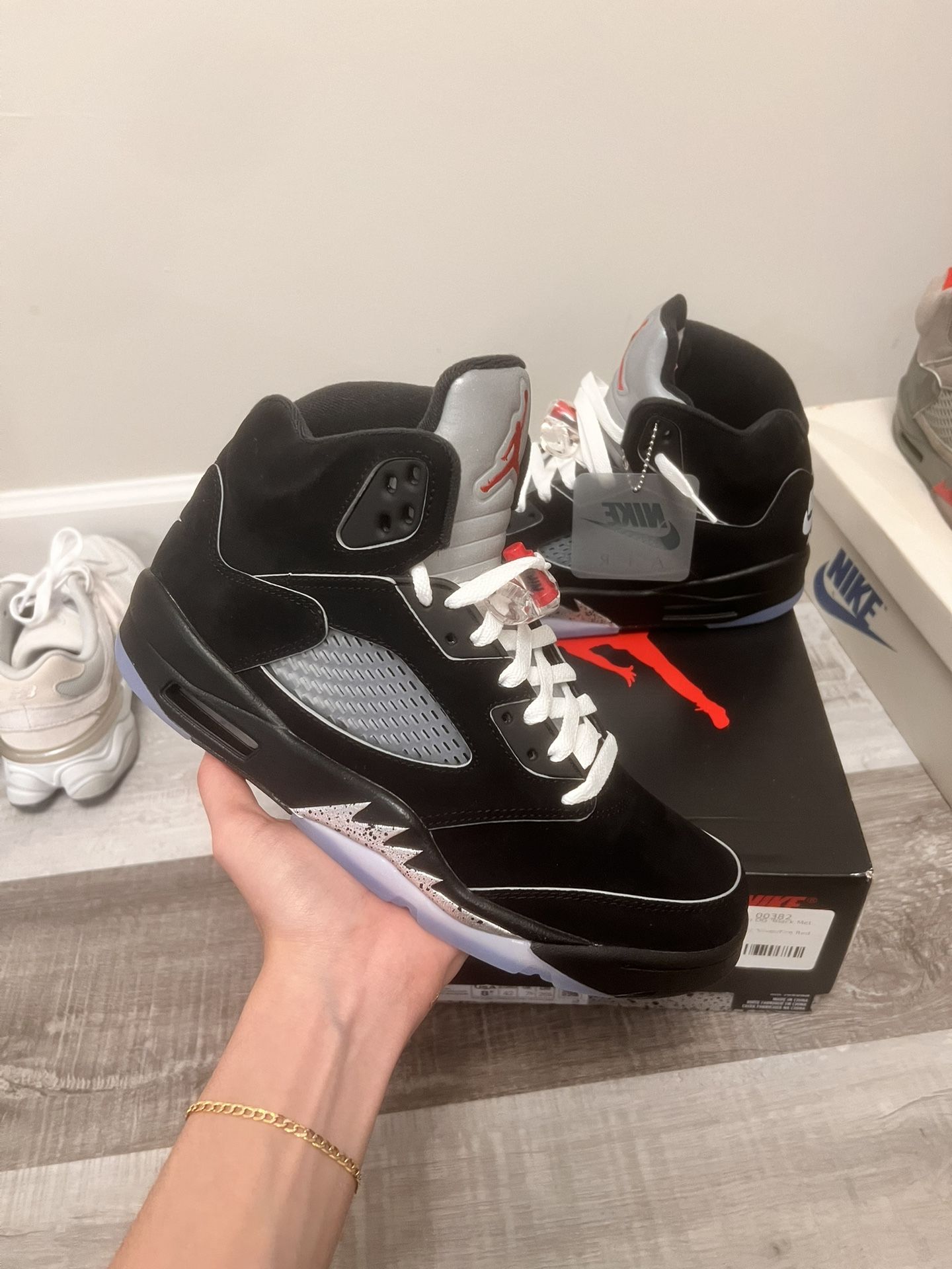 Jordan 5 Black Metalic Reimagined