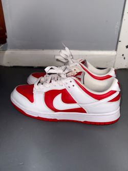 Nike red dunks