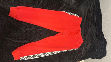 Fila Red Jogger Sweatpants