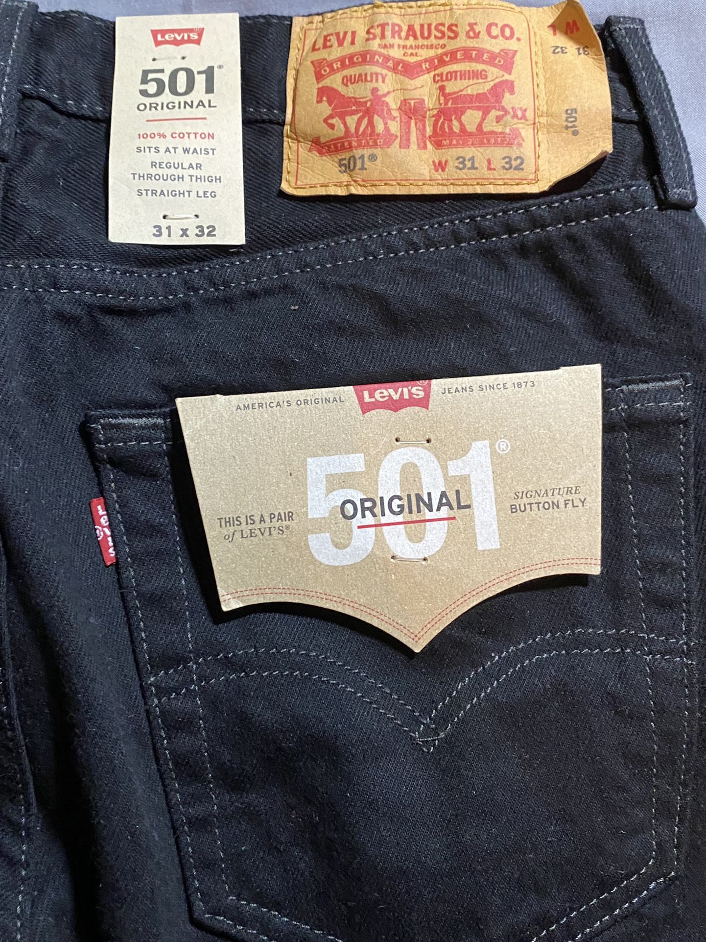 Levi’s 501 Black Jeans ( Men’s)