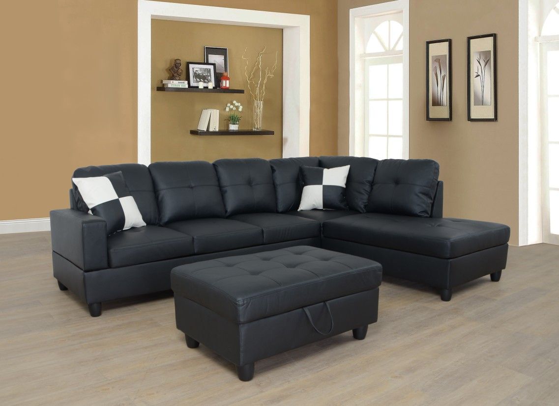 Lamentin Sectional with Ottoman