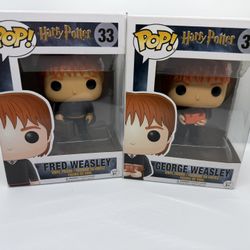 Fred And George Weasley Pop Figure Set