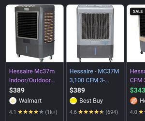Hessaire swamp coolers