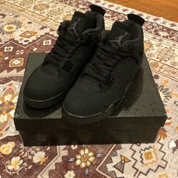 SIZE 11 - Jordan 4 Black Cat 2025 