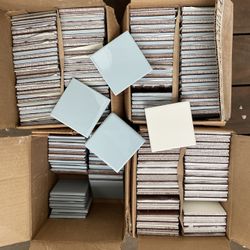 Fireclay Tile: 4x4 Egyptian Blue & Zinc