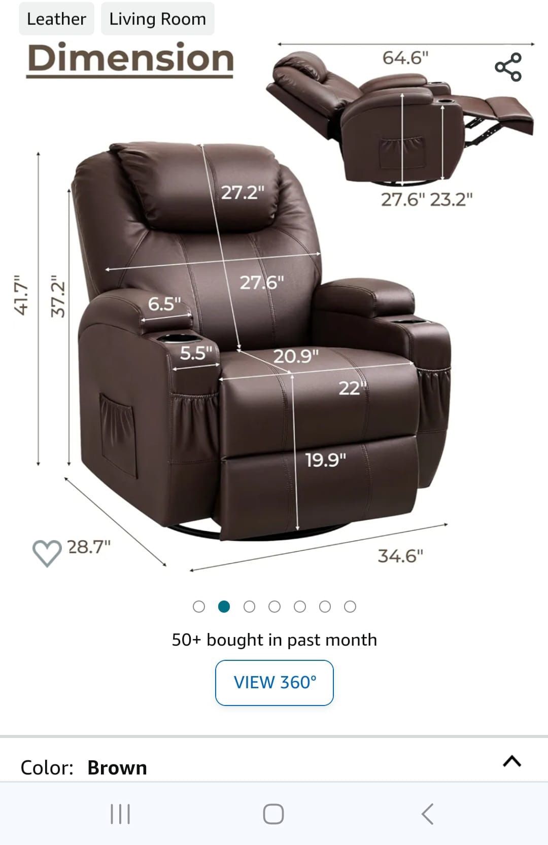 Leather Recliner