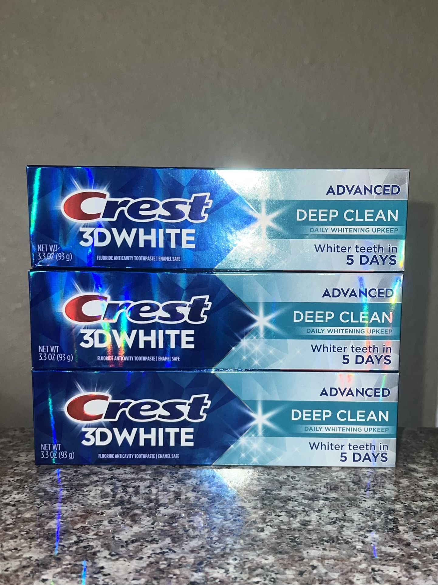 Crest Deep Clean 3.3oz Toothpaste Set