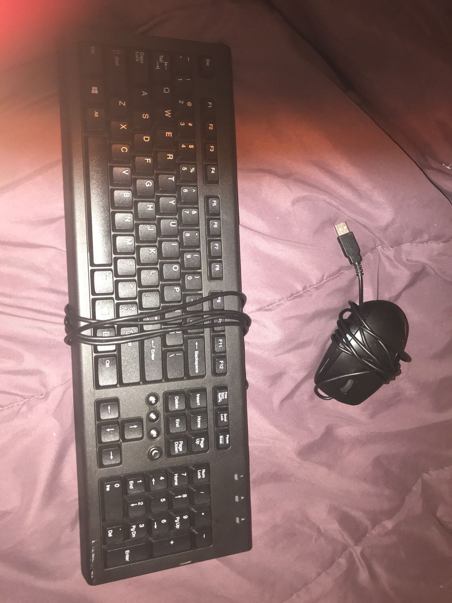 Mouse and keyboard hp