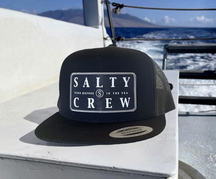New Upstream Salty Crew Trucker Hat 