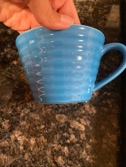 Blue Ceramic Coffee Mug