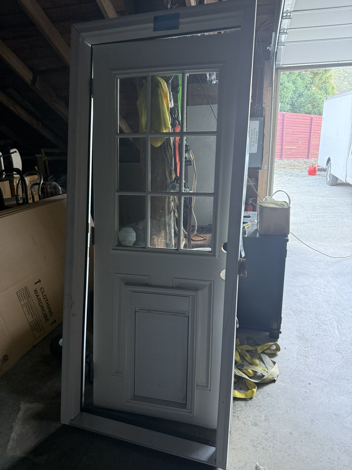 Outside door