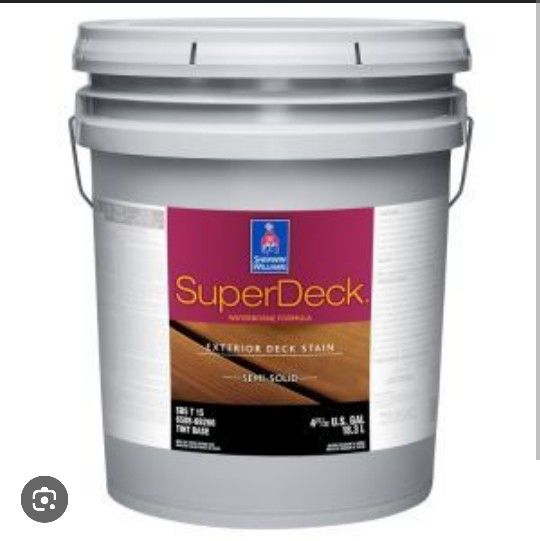Sherwin Williams Superdeck Stain Solid
