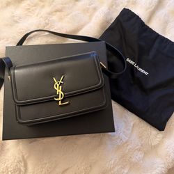 Saint Laurent (YSL) Sunset bag, black, good condition