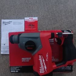 Milwaukee  M12 Fuel 5/8" Sds Plus Rotary Hammer Drill 2508-20