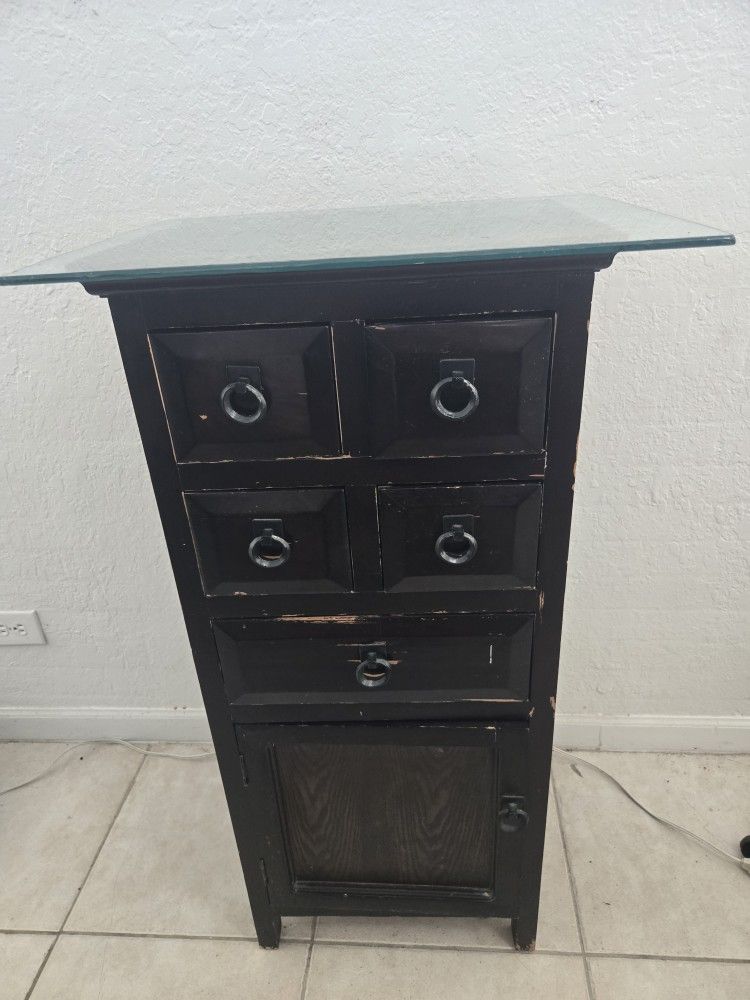 Pier One Distressed Tower Table 