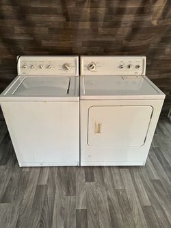 Kenmore washer and dryer gas laundry set