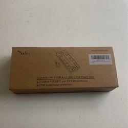 8 Outlets 3 USB Type -c Port Power Outlet 