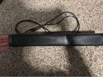 Computer speaker bar