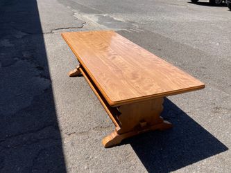 Vintage Wooden Coffee Table