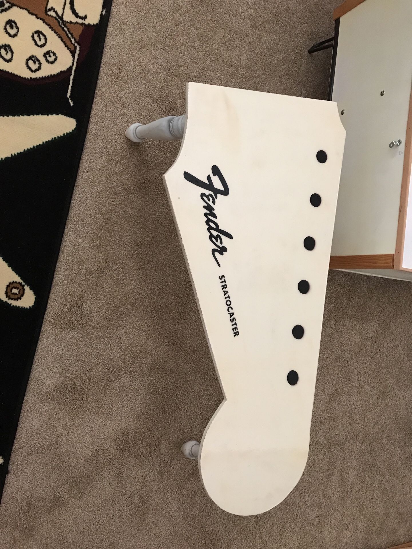 Fender guitar coffee table