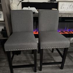 New Bar Stool Set Of 2 (24 In)