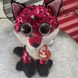 Ty Flippable Sequence Beanie “Jewel”