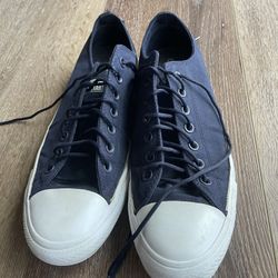 Navy Blue Converse 