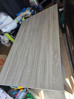 Dinning table (grey and black)