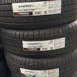215/70/14 Hankook Tires
