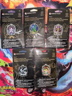 Pokemon Cards! Pokemon Monthly Pins 2026!