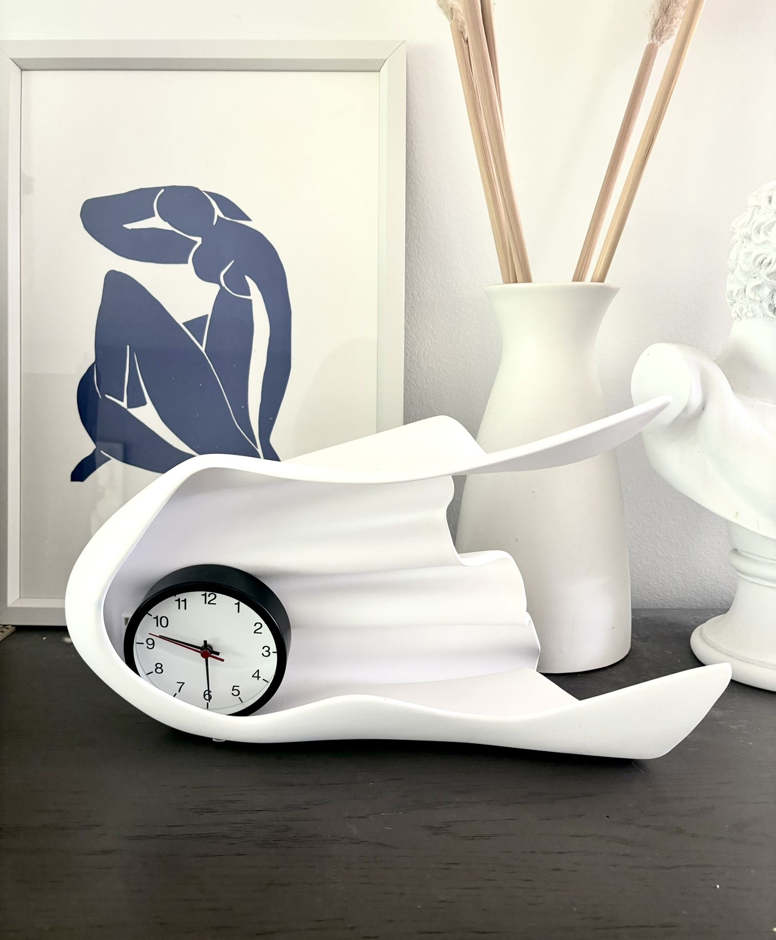 Daniel Arsham X IKEA ART EVENT 2021 CLOCK WHITE, Limited Collection