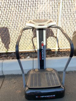 Vibration plate trainer
