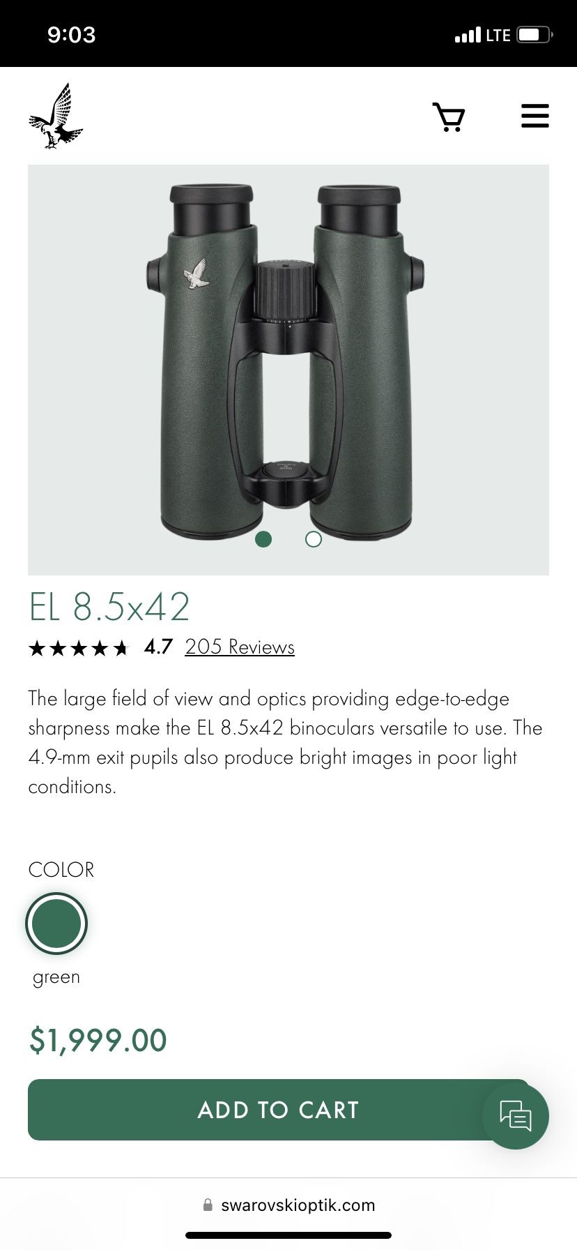 Swarovski Binoculars 