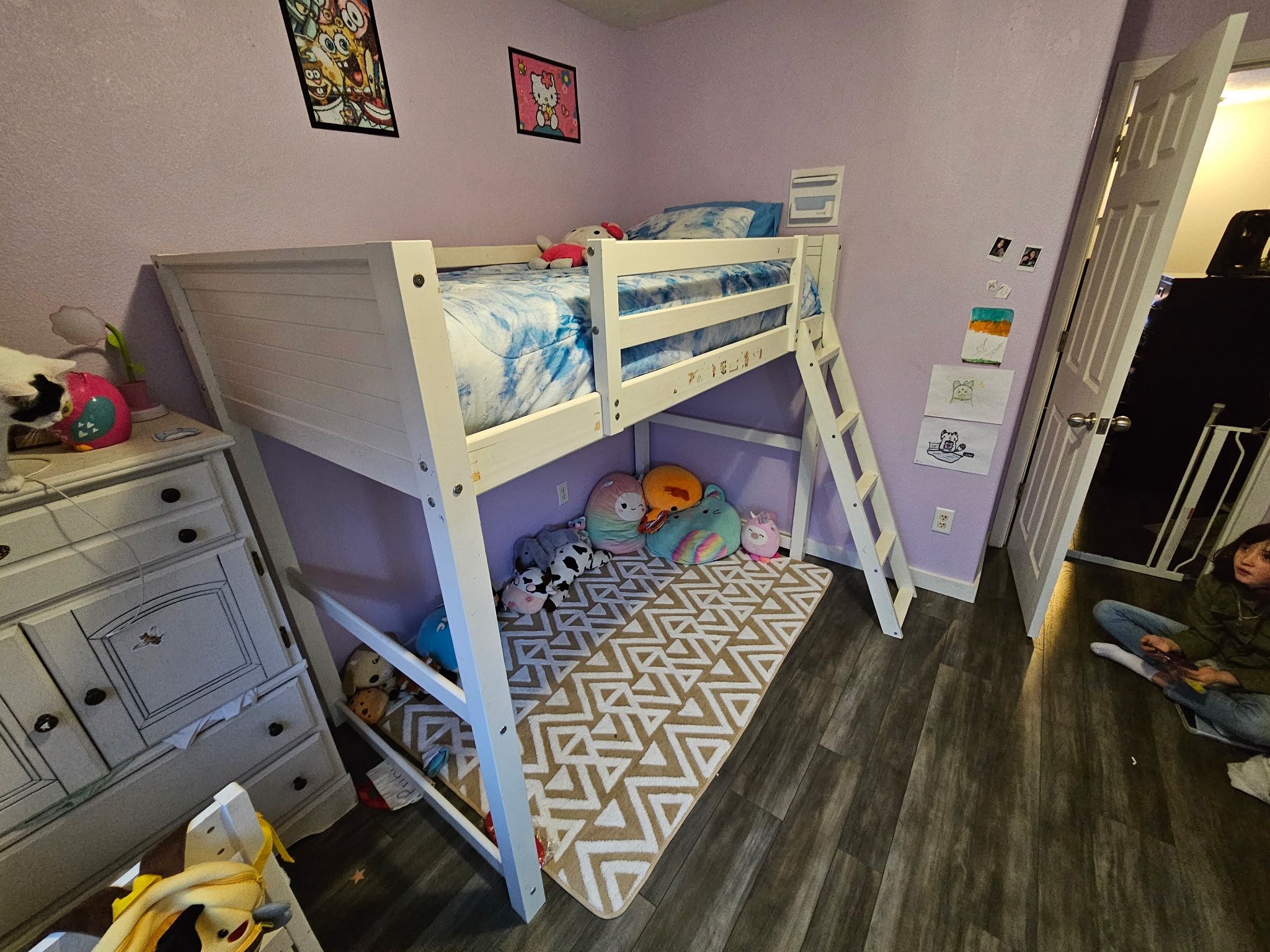 Twin Loft Bed Frame 