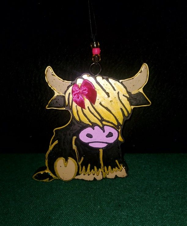 Highland Cow Car Freshie 