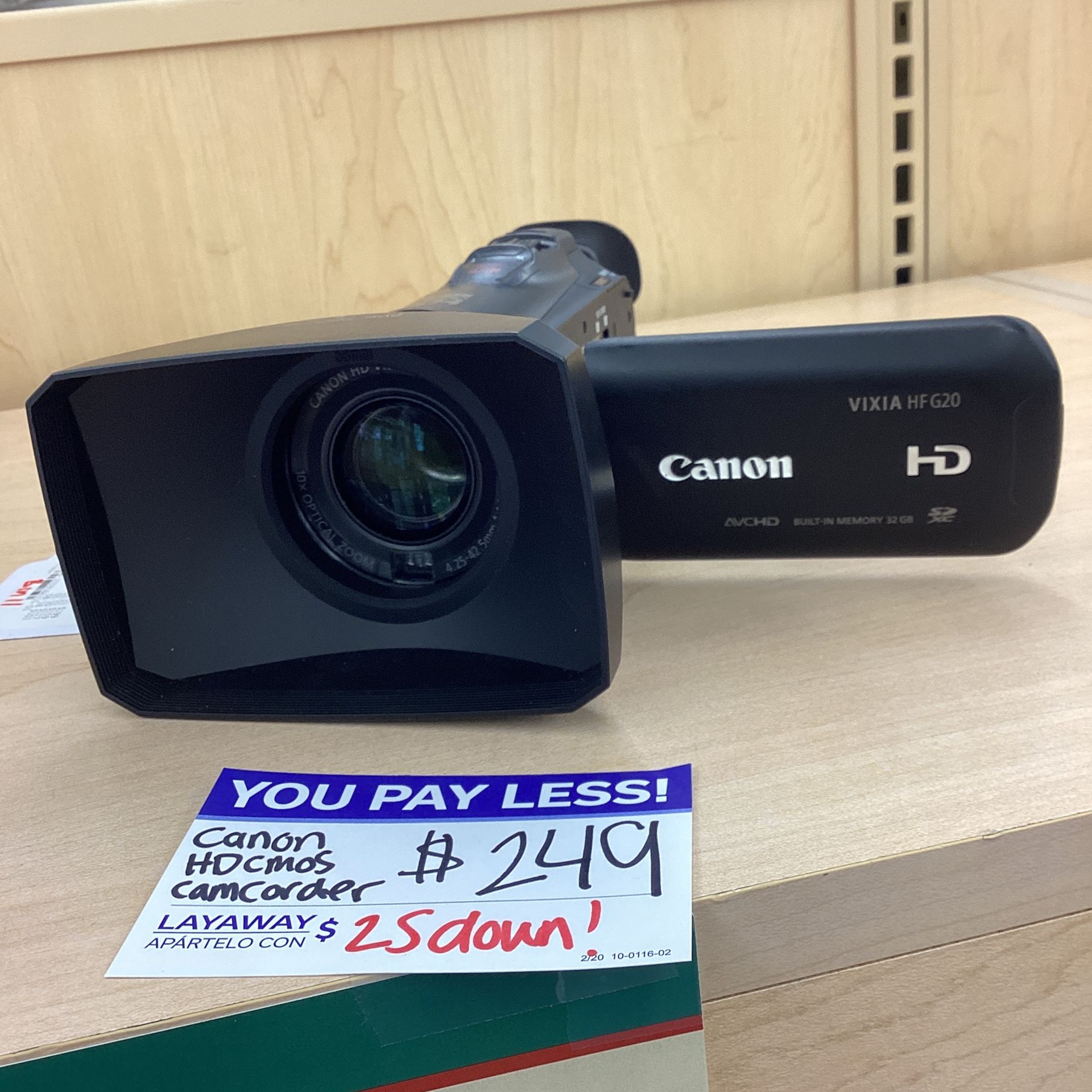 Canon HD CMOS Camcorder 