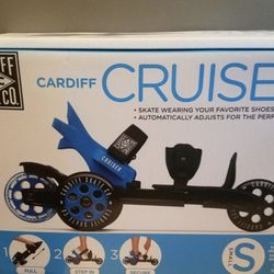 Cardiff Cruiser Roller Skates Size Small New