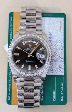 Rolex Day-Date 40 • Ref. 228349RBR 2019